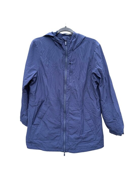 Champion Jackets & Blazers - Champion Windbreaker Jacket M Womens Lightweight Blue Hooded Full Zip Long